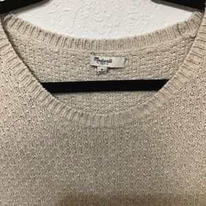 Madewell  Riverside Texture tan Color, oversized,